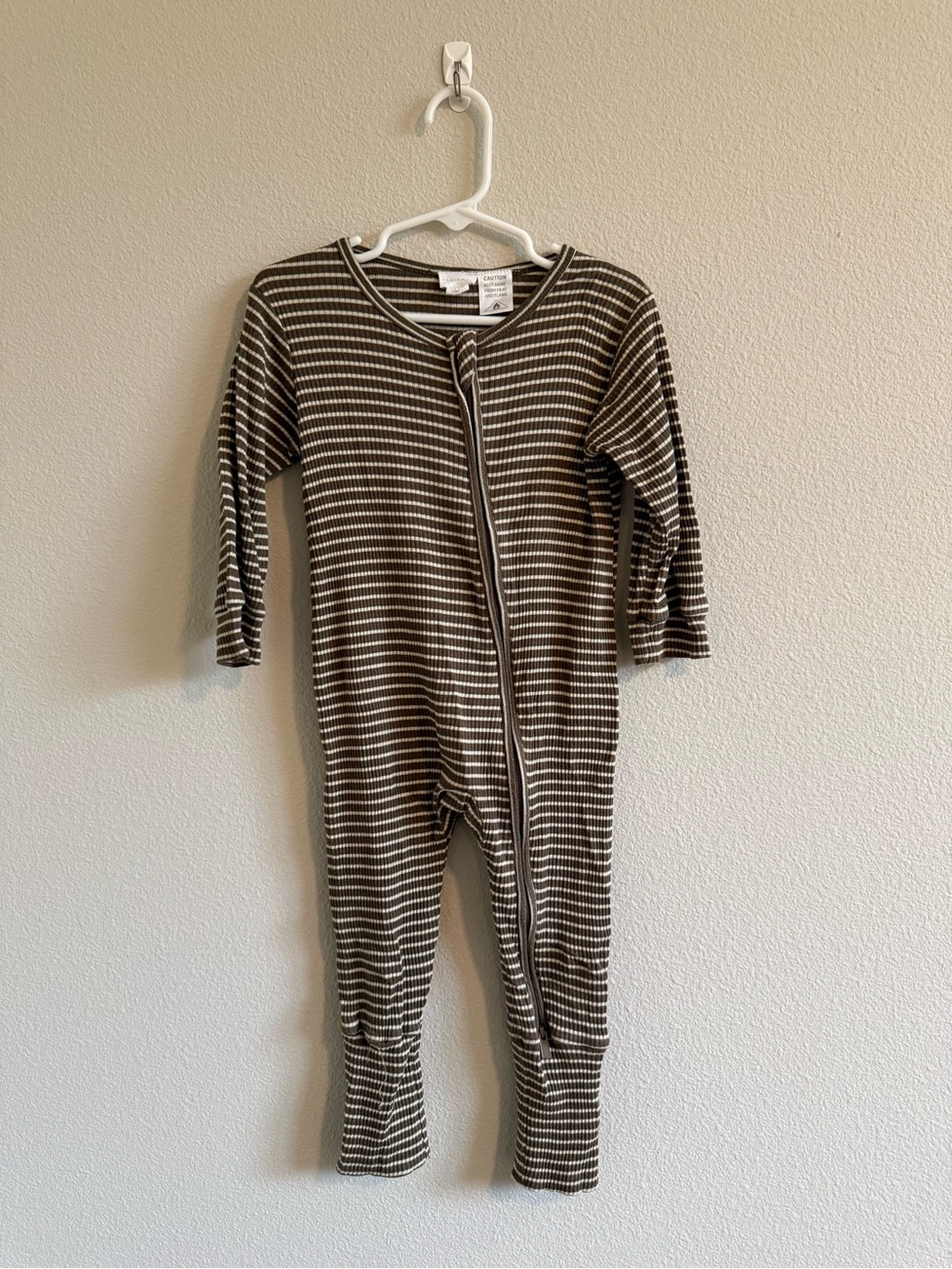 Jamie Kay Striped Onepiece | Size 12M